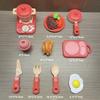 Non-Toxic 13/14Pcs Children Pretend Simulated Kitchen Toys Cookware Toys Fruit And Vegetable Children'S Toy Children Kitchen Food Set