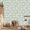 Bunny Flowers Wallpaper Fairy Tale Decoration for Living Room and Bedroom 50x1000