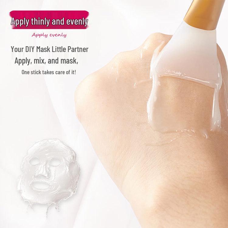 Silicone Face Mask Brush - Soft Head for Mud Masks, Powder Mixing, Spa Face Cream Application