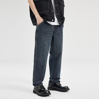 New Spring Harlan Micro-cone Jeans Versatile Classic Style Denim City