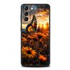 Beautiful Yellow Sunflower Phone Case For Samsung Galaxy S25 Edge S24 S23 S22 Ultra S20 S21 FE 5G S10 S9 Plus S10E Soft Cover