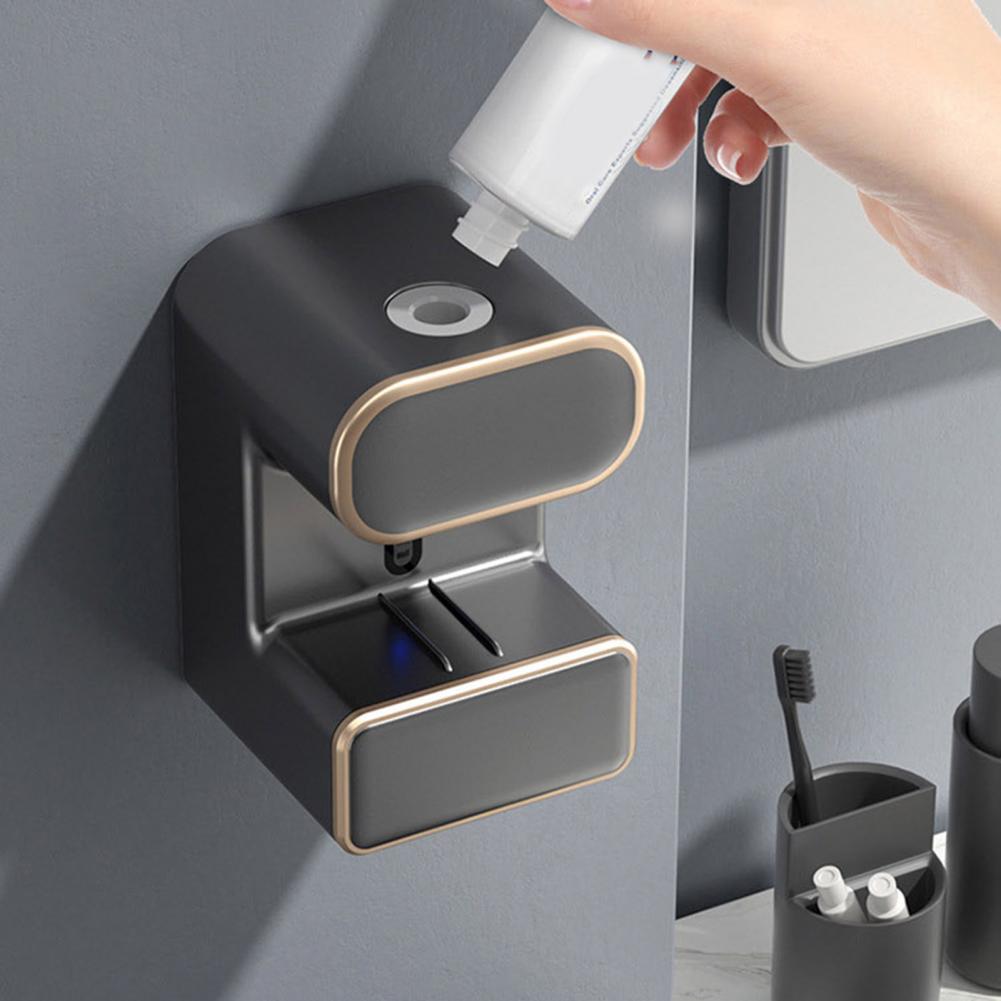 Toothpaste Squeezer Electric Automatic Sensor Wall-mounted Intelligent Toothpaste Distribution Type-C Charging Toothpaste Pump