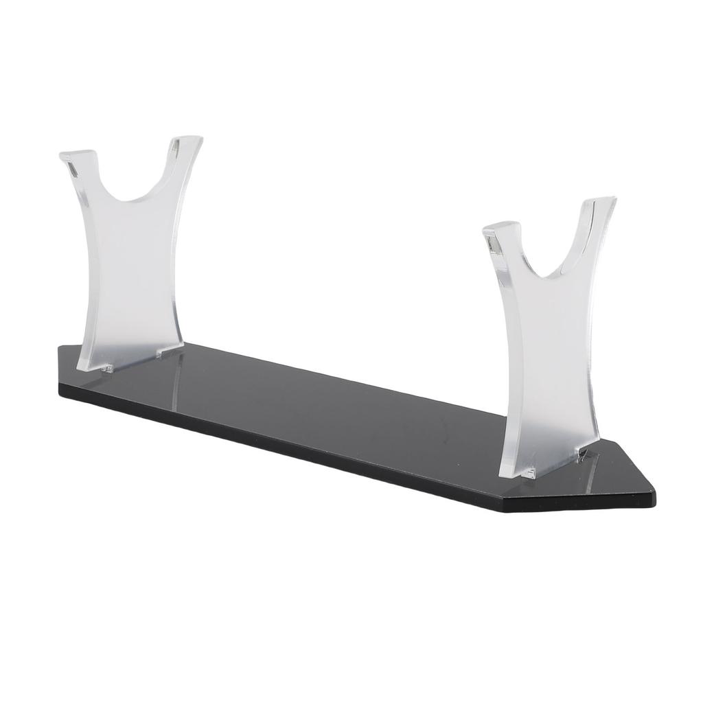 2 Sets Desktop Sword Rack Acrylic Storage and Display Stand for Light Swords Sabres Daggers Wands
