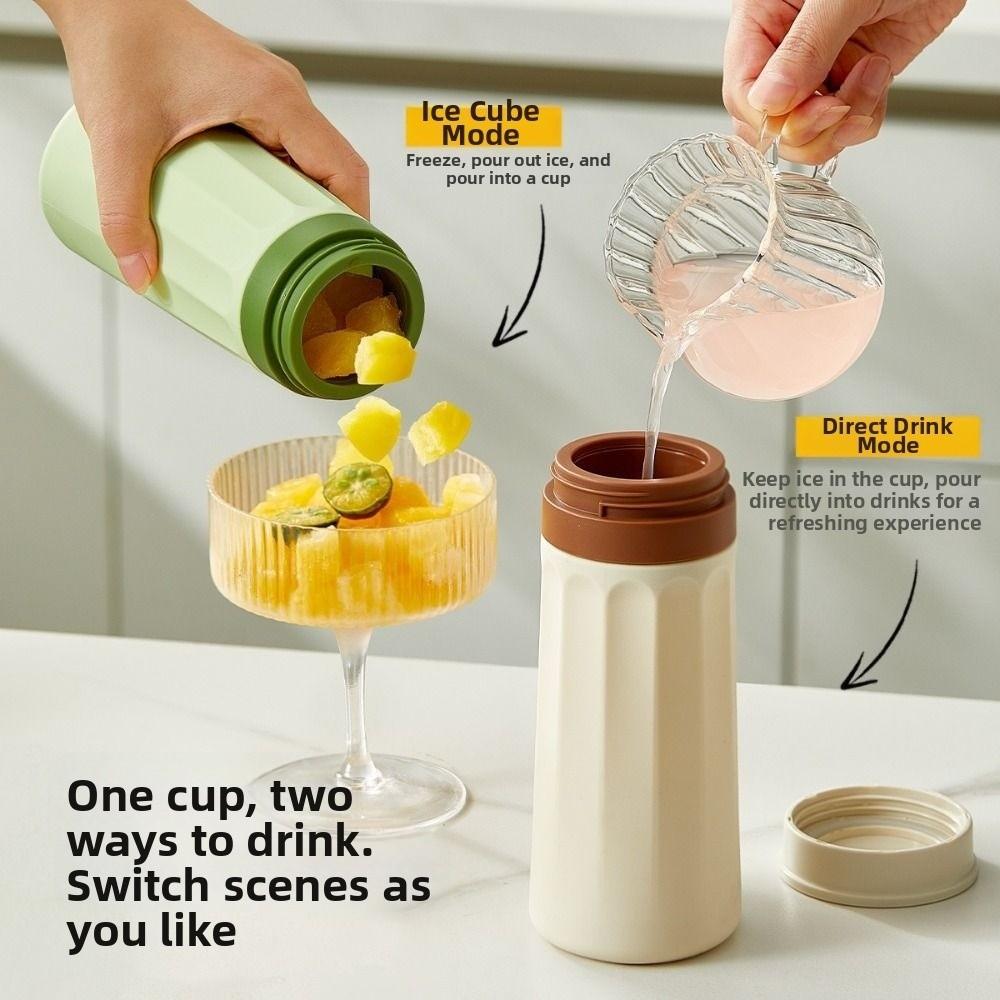 Creative Ice Cube Kettle Reusable Ice Mould Tray Multi-Function Ice Cube Water Bottle  Home