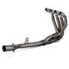 Ninja ZX4R Titanium 60MM Straight Front Pipe Motorcycle Exhaust Modification