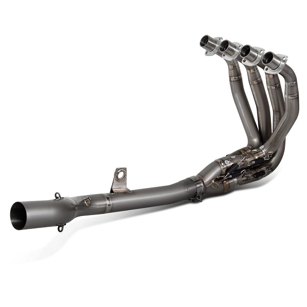 Ninja ZX4R Titanium 60MM Straight Front Pipe Motorcycle Exhaust Modification