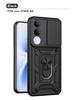 Para Funda Vivo V70 FE Cubierta Vivo V70 FE Soporte con Anillo Magnético para Teléfono Funda Protectora tipo Armadura Cubierta Trasera con Protección de Cámara Deslizante