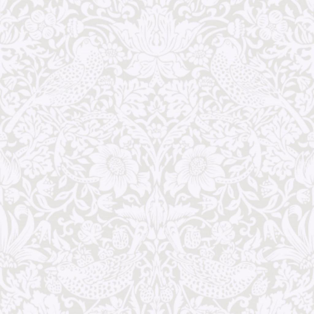 mt casa fleece set Strawberry Thief Embroidery 230mm x Removable masking tape for DIY Stylish remake sheet wallpaper sticker 3-roll (Pur / 5m)