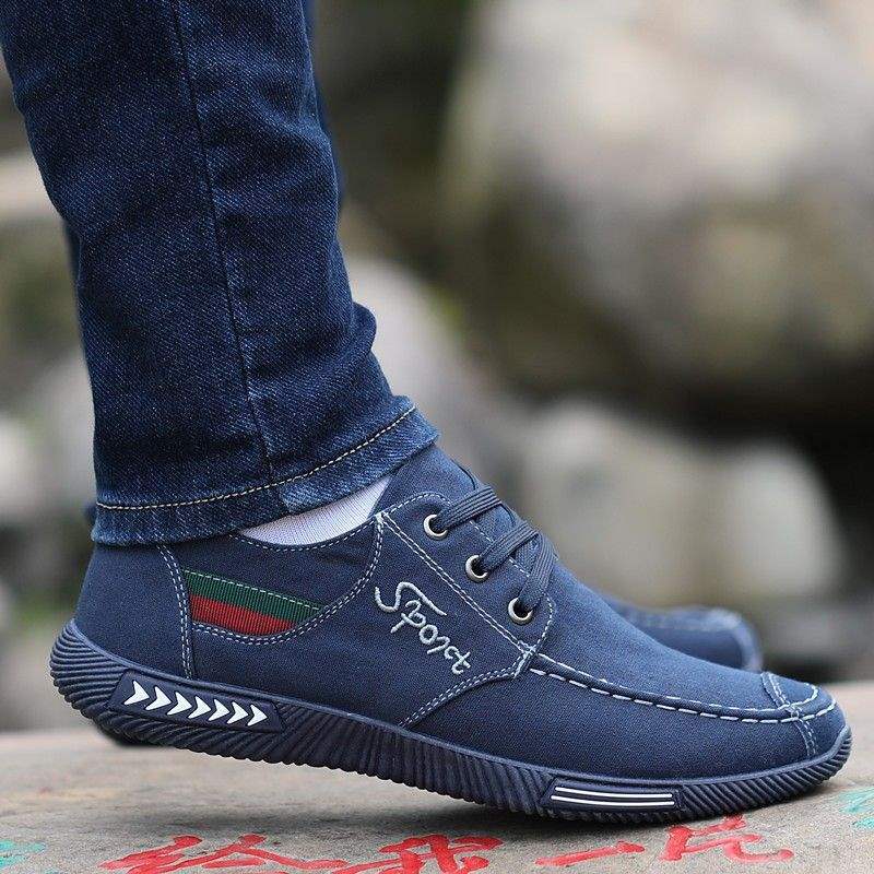 

Sub canvas shoes breathable deodorant shoes non-slip soft-soled work shoes cloth shoes 44