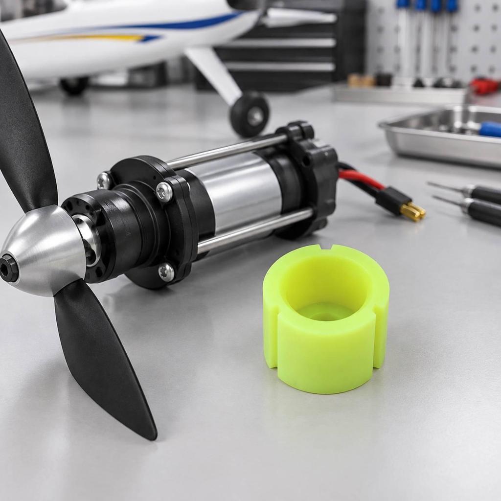 Propeller Rotator Starter Head Grippy RC Aircraft Part Compact for Workshop Tool
