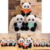 Entzückende Plüsch-Pandabär-Puppe Weiches Kuscheltier Niedliches Geschenk für Geburtstage und Souvenirs