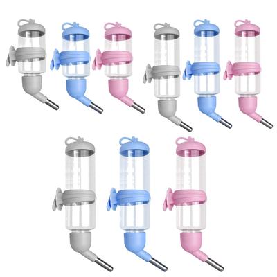 Hamster Drinker Plastic Water Bottle Dispenser Feeder Hangings Pet Guinea-Pig Squirrels Rabbit Drinking Pipe Fountain