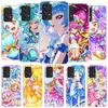 Pretty Cure Anime Phone Case For Samsung Galaxy A12 A22 A32 A52 A72 A02S Phone Case Note 20 Ultra 10 S10 Plus A51 A71 A50S A20S