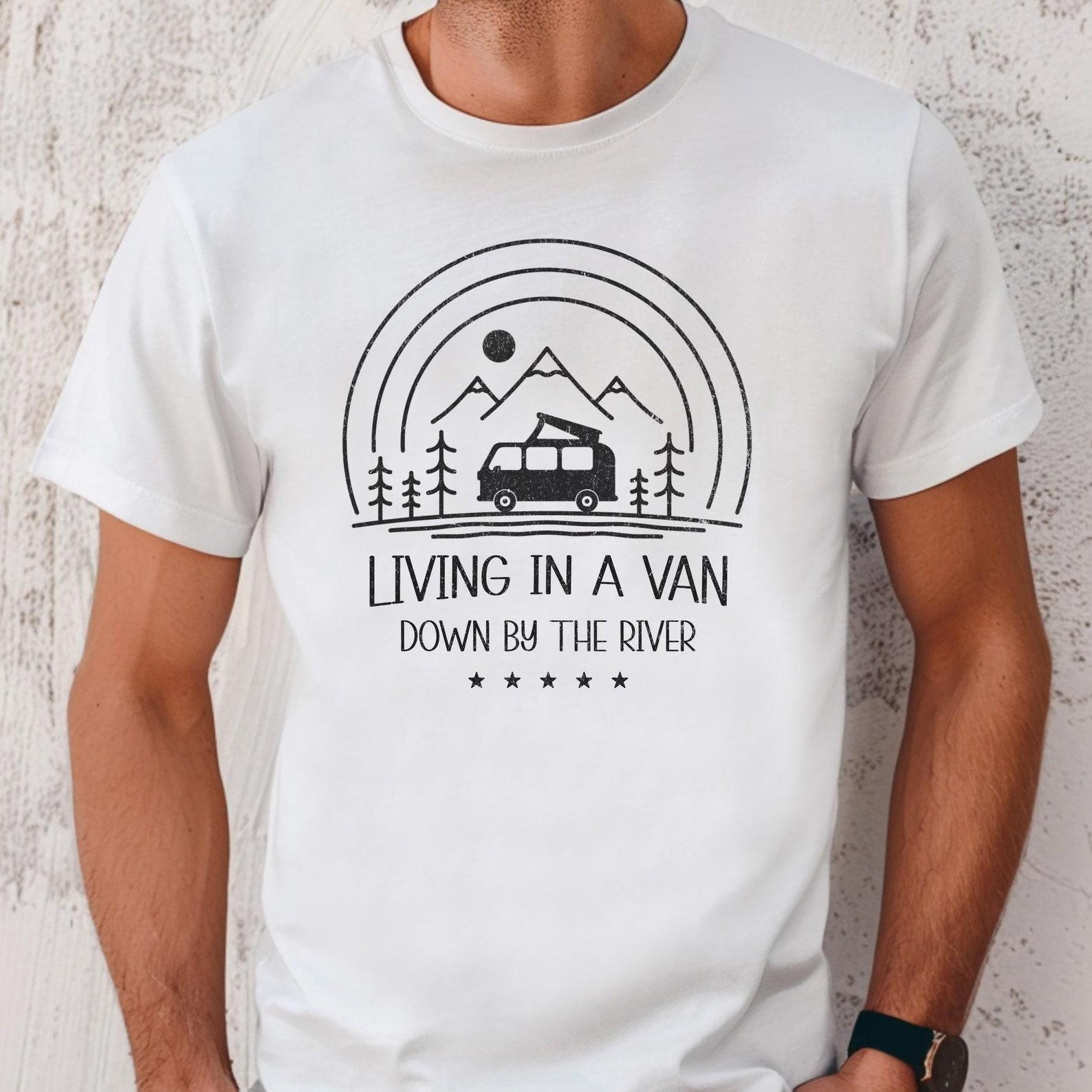 Van Life Gift, Funny Van Life Shirt, Overland Camping Tshirt, Retro Camper Van Tee, RV Life, Sprinter Van T-Shirt, Wanderlust Tee M
