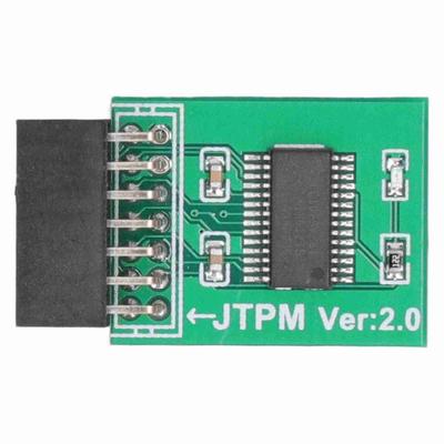 TPM 2.0 Module Strong Encryption 14 Pin LPC Interface TPM Module Board for Win11 Green