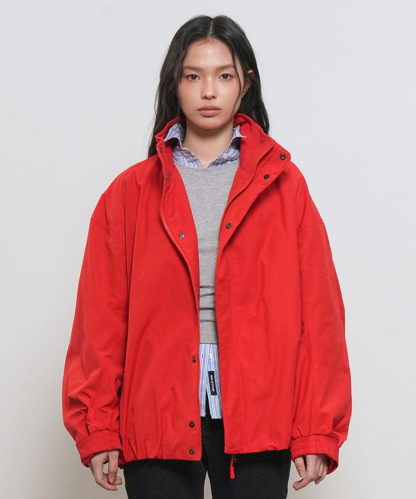 Generalidea [Pre-Release] Blouson Bomber Unisex Voluminoso [Rosso] / Gf1Ujp006