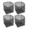 4pcs Aquatic Pond Planting Bags Reusable PVC Mesh Water Garden Pond Plant Pot Breathable Lily Plant Pots for Pond Bog