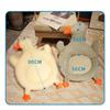 Integrated Backrest Plush Cushion Thickened Seat Pad Cartoon Chair Cushion  Home