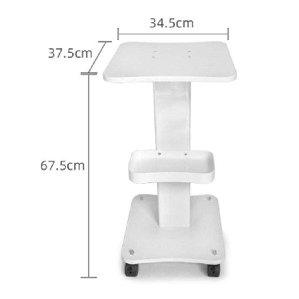 Beauty Salon Trolley Spa Salon Trolley With Wheels Makeup Trolley For Eyebrow Removal Machine Hair Removal Device Base Cart
