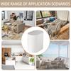 Bathroom Trash Can Press Top Trash Can Small Garbage Can Household Narrow Wastebasket for Toilet Bedroom Living Room