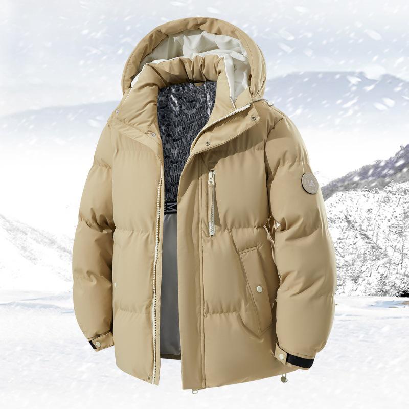 Graphene Cotton Jacket: Autumn/Winter Bestseller, Trendy Korean Style, Hooded & Thickened for Men & Couples