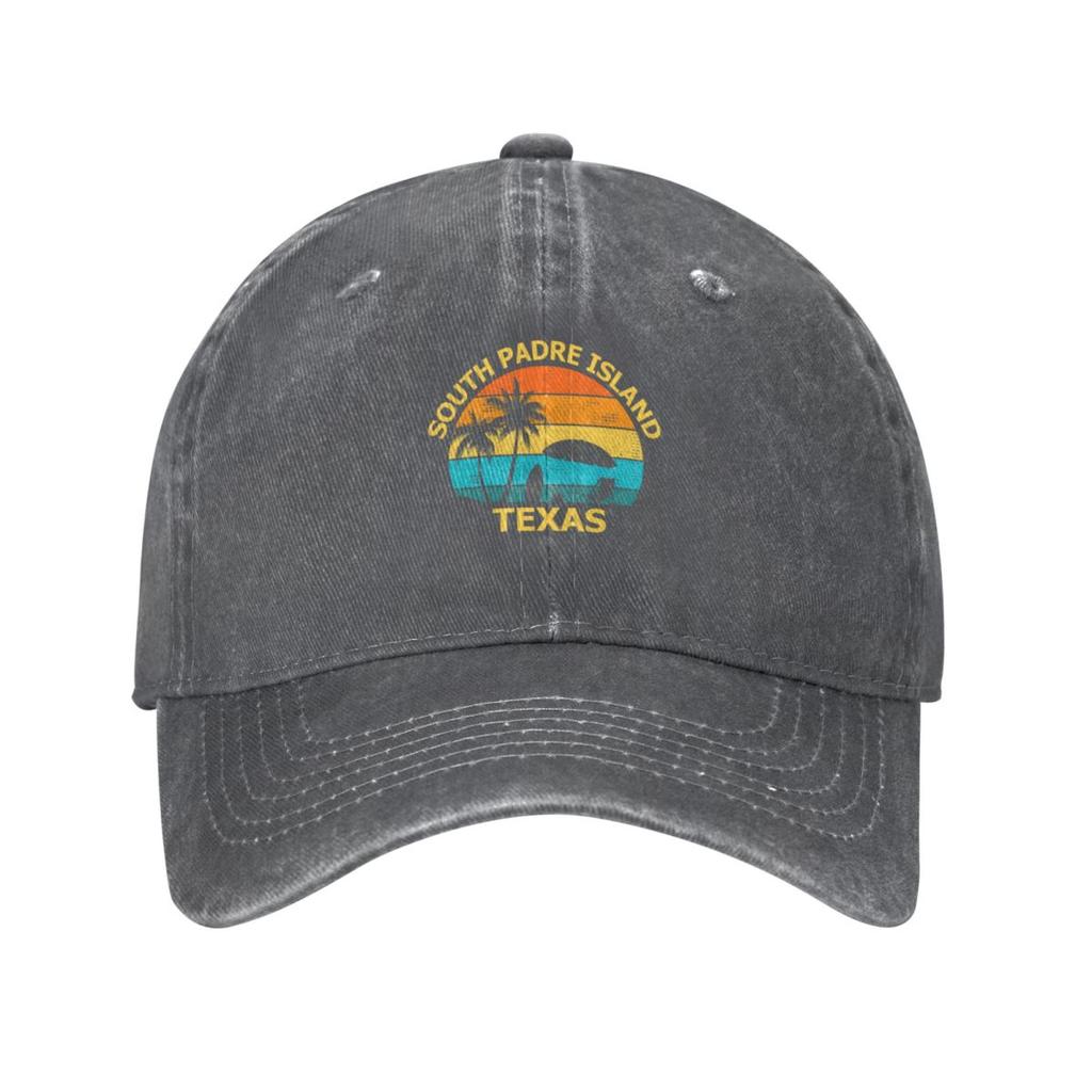 South Padre Island Texas Spiaggia Surfer Vacanza Souvenir vacanza Cappello da Cowboy Cappello Anime da Donna Unisex