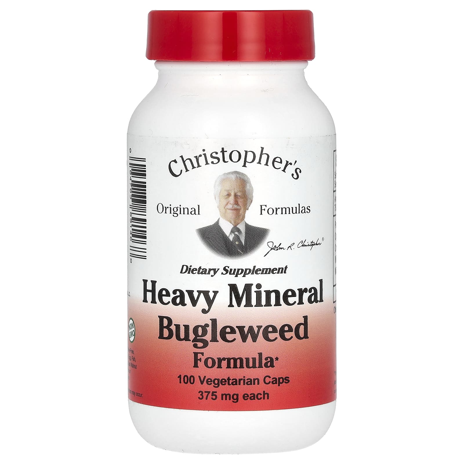 

Christopher S Original Formulas, High Mineral Bugleweed Formula, 375Mg, 100 Veggie Caps (750Mg per Capsule)