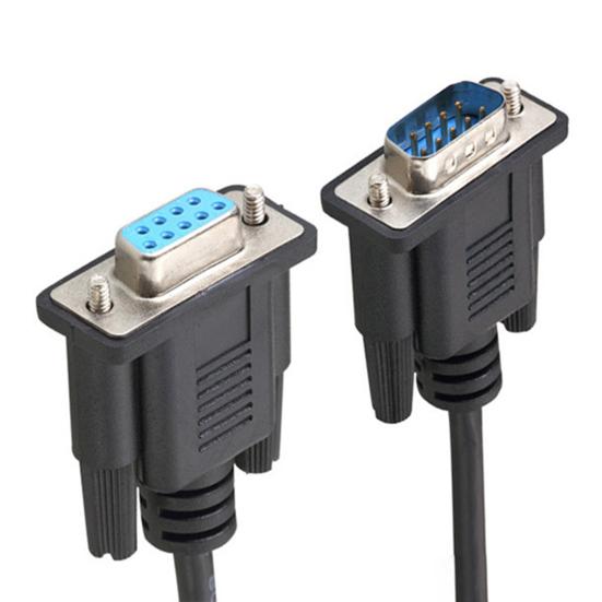 Adattatore LAN RJ45 A DB9 RS232 Maschio 9 Pin - Cavo Estensione Ethernet CAT5/CAT6 Per Seriali, 2 Pezzi, Trasmissione Fino A 20m