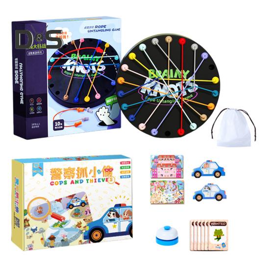

2 комплекта Brainy Knots Веревка Распутывание Игра Логическое Мышление Скрученная Веревка Вызов Настольная Игра Дети Взрослые Развивающая Эластичная Веревка Распутывание Игрушка A
