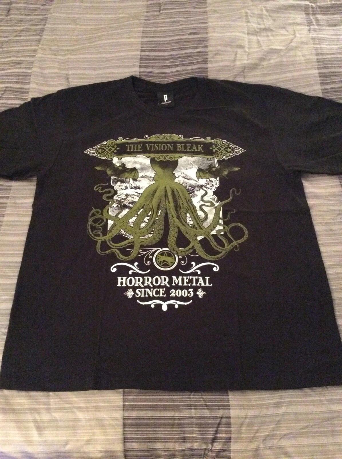 THE VISION BLEAK Horror Metal Shirt XL, The Chasm, Inquisition, Urgehal, Urfaust S