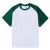 Zomer Unisex T-shirts Tops Tees Raglanmouw 100% Katoen Korte Mouw Streetwear Ronde Hals T-shirts KTB