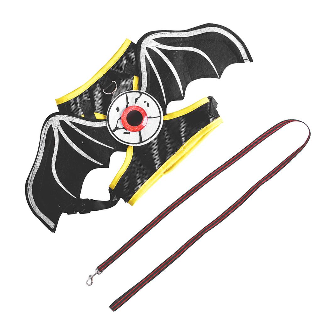Kostým netopýřích křídel pro mazlíčky Kostým na hraní rolí pro kočku Postroj na venčení psa na párty Halloween