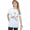 Star Wars Womens/Ladies Silhouette Collage Cotton Boyfriend T-Shirt