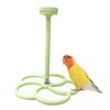 360-stopniowy obrotowy stojak z patykiem na ptaki Zabawka 3D Drukowane Interaktywne Koło Ćwiczeń Obracająca się Zabawka dla Papugi