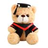 Doctor Bear Bachelor'S Clothing Teddy Bear Doll Ragdoll Graduation Gift Customized Logo Plush Toy