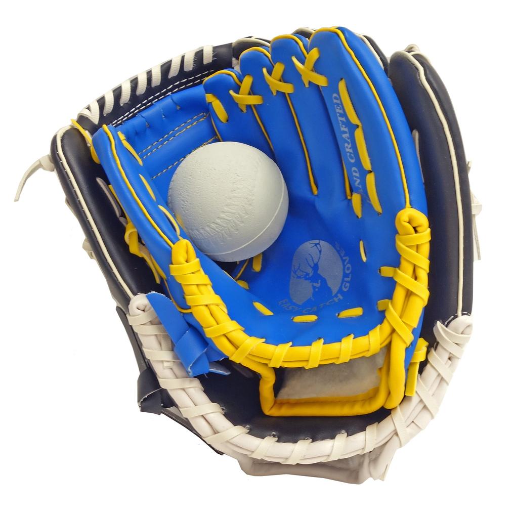 Captain Stag Baseball Glove Set with Ball Parent-Child (Adult/Right-Handed Throw, Child/Right-Handed Throw) UX-2555