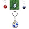 Llavero Mini Balón de Fútbol Copa del Mundo Colgante para Bolso Regalo Para Niños y Aficionados al Fútbol Estilo Lindo