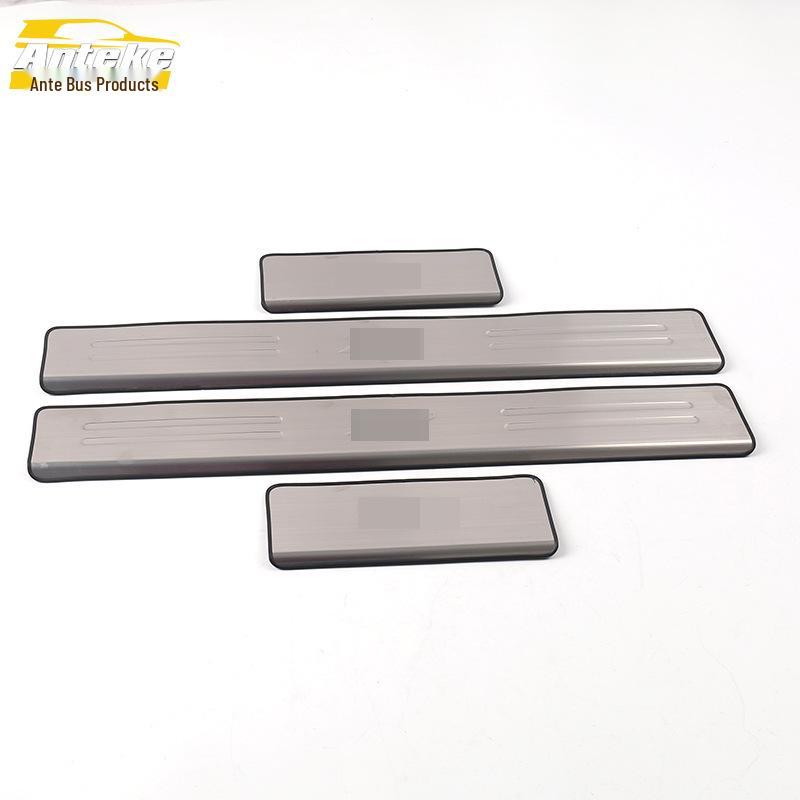 Hanteng 17 X7 Stainless Steel Sill Strip - Anti-Scratch Scuff Decorative Pedal