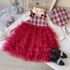 Chinese Style Girls' Sleeveless Dress with Hat - Winter New Arrival (AWB178)