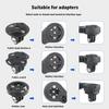 Universals Cycling Computer Mounting Base Camera Headlight Adapters Fixing Base for Road Mountain Bikes Easy to Install