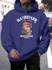 Hamburger Fine Food Energie Auffüllen Print Herren Hoodie Herbst Fleece Kleidung Lässig Locker Herren Kapuzenpullover Allround Weich Streetwear