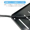 Monitor Arm VESA Monitor Back Storage 3kg Load 400mm Width [Nagao Seisakusho] - Compatible, Table, Capacity, (W400) NB-VESATABLE400