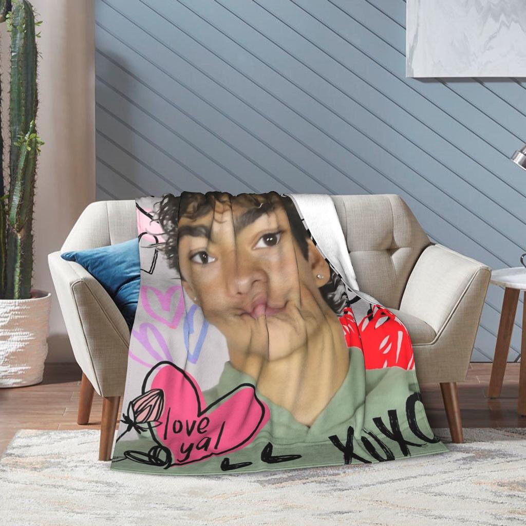 Malachi Barton Blanket Super Soft Warm Throw Blankets for Sofa 50x60 Inch Multiple Sizes Bedding Throws