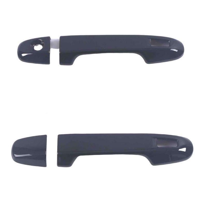 Toyota AQUA PRIUS C 11-20 Black Outer Door Handle, Fine Grain Modification.