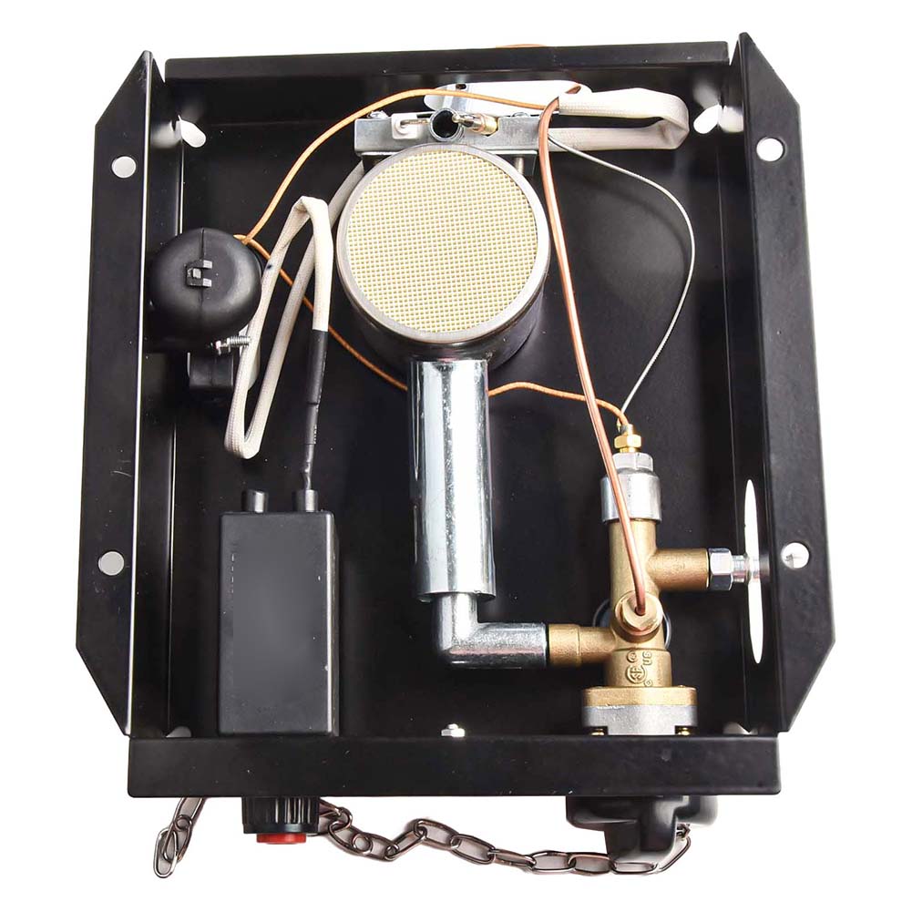 Control Box Heater Gas Heater Assembly 47000 BTU Heat Output Easy Installation Process Burner Control Assembly For Patio
