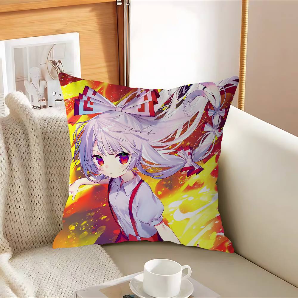 

TouhouS ANIME P-Project Pillow Case Removable Washable Cushion Cover – All-Season Soft Linen 12x12Inch