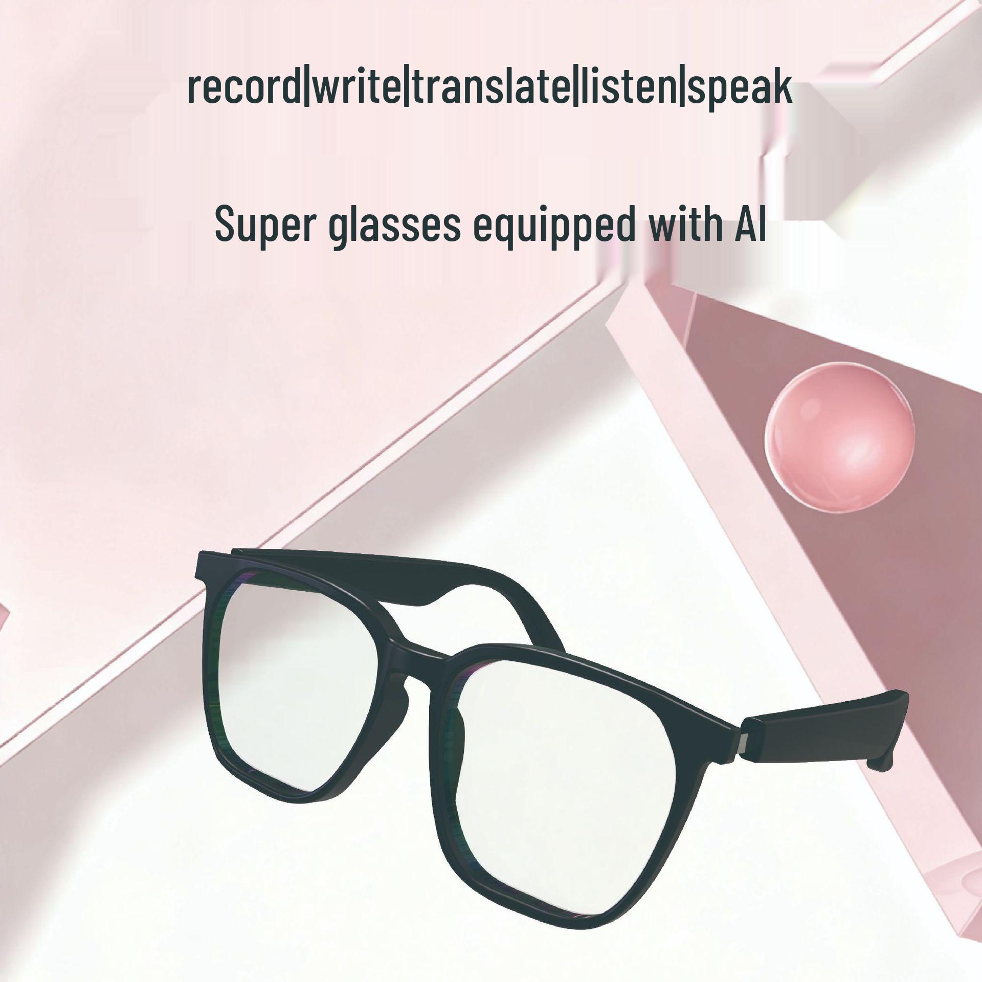 

Modern G15 Smart Bluetooth Glasses: Real-Time Translation in 100+ Languages, Music Streaming, and Call Features.