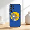 Funny T-TomS Cartoon JerryS Phone Case For Samsung S26,S25,24,23,22,30,21,10,9,Ultra,Plus,Lite,FE Soft Black Case