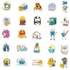100Pcs Adventure Time Stickers Cartoon Animation Luggage Scooter Laptop Refrigerator Graffiti Stickers Decorative Toys Cute