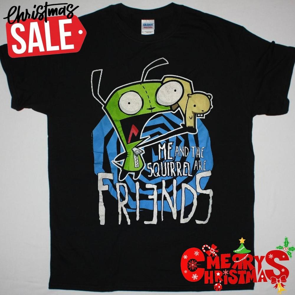 Винтажная футболка унисекс Invader Zim Concert S-235XL 7D1488 XXXXL